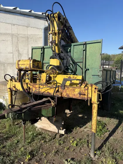 Krananhänger Berger Hiab