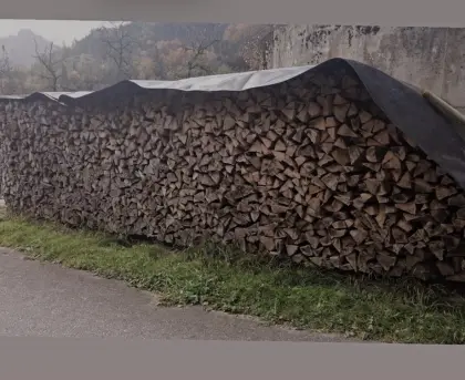 Brennholz, Buche und Esche, 1 m Scheiter