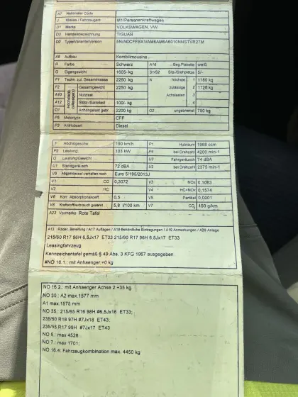 Verkaufe VW Tiguan