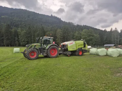 Claas Rollant 455 Uniwrap
