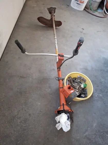Husqvarna 353 Motorsense, Freischneider, defekt