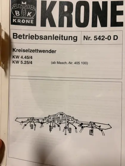Krone Kreisler 5.25/4 gebraucht (KW 5.25/4)