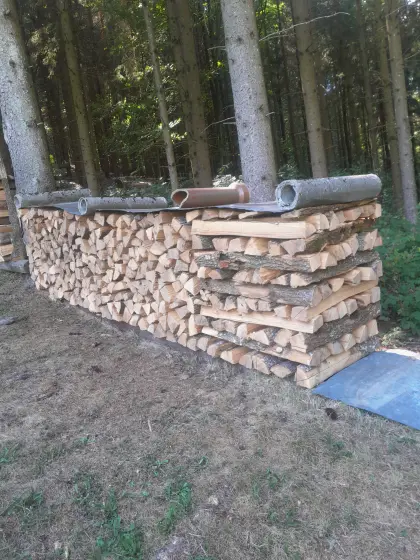 Eschen-Brennholz