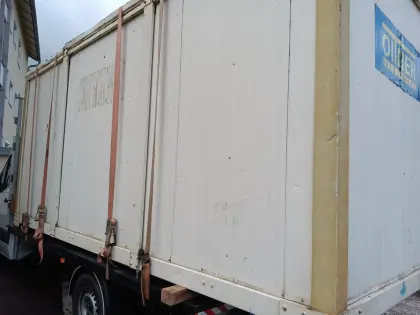 Container 5 m x 2 m, idealer Hühnerstall, isoliert!