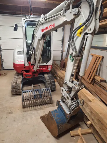 Takeuchi TB230 Powertilt, Rotortop