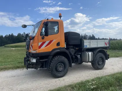 Unimog U20 UGN 405 4x4 Kipper, Zapfwelle, FZW, AT, D Papiere