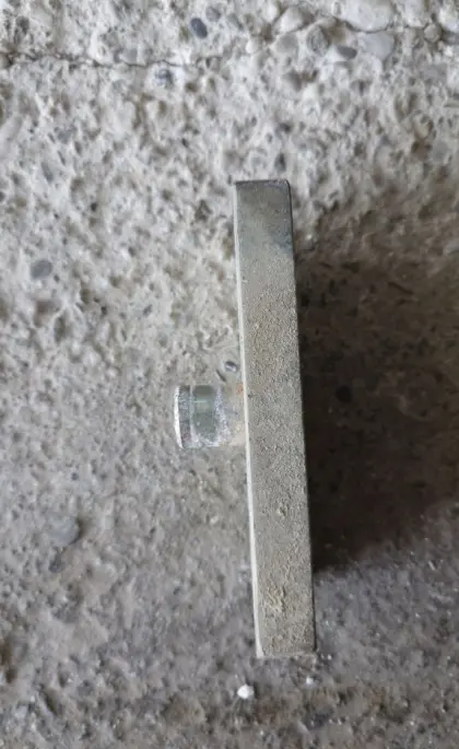 Pöttinger Lion 251 Klemmplatten alt, 8 Stk., Kreiselegzinken