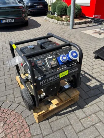 Stromaggregat, Generator Hyundai Y9000K