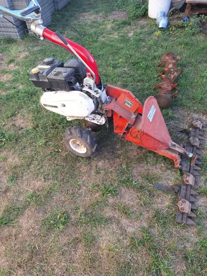 Motormäher, Bodenfräse