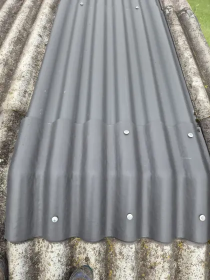 Well-Eternitplatten, Fürstplatte ohne Asbest