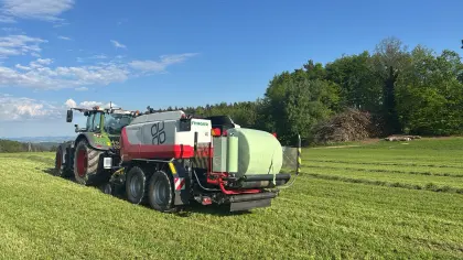 Pöttinger Impress 155 VC PRO, Folienbindung