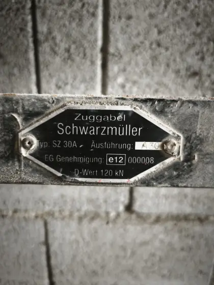 Zuggabel Schwarzmüller A30
