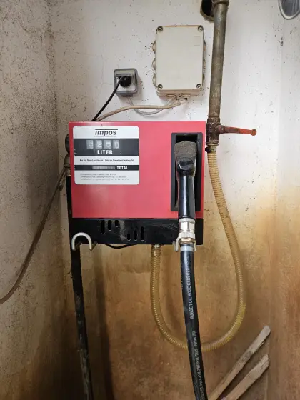 IMPOS Hoftankstelle, Dieselpumpe 60 l/min