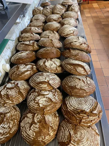 Rasdorfer Hausbrot (Roggen-Dinkelbrot mit Sauerteig)