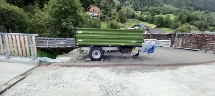 Fliegl EDK 50 mit Druckluftbremse
