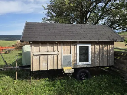 Mobiler Hühnerstall