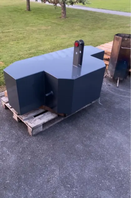Frontgewicht mit Stahlmantel 1.200 kg