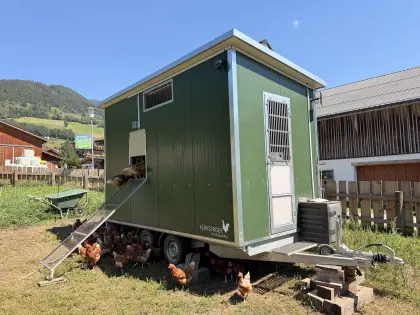 Mobiler Hühnerstall