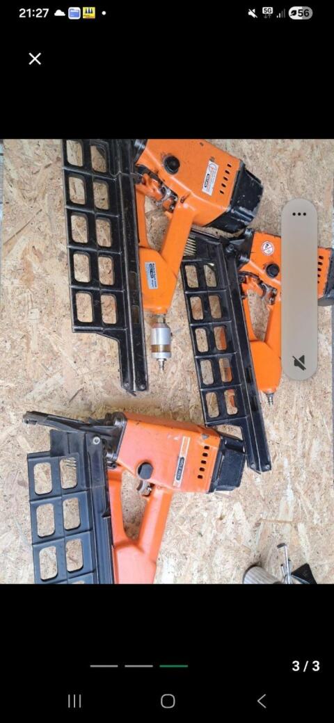 Druckluftnagler, Nagler, Nagelpistole, Schussapparat