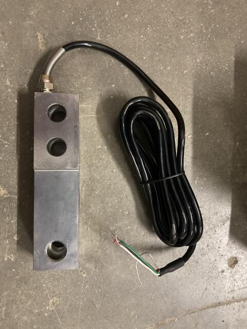 4x Wiegezellen 500 kg, 0,74 mV/V, neu