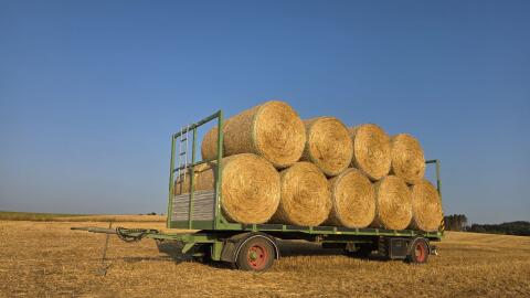 Ballenwagen Anhänger