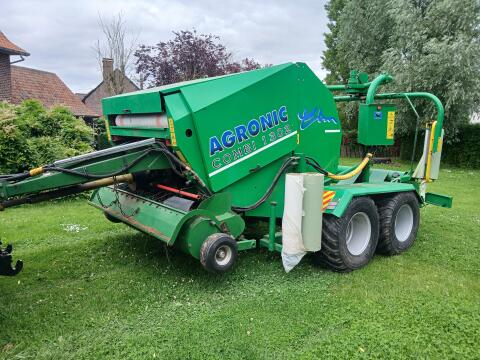 Agronic 1302 Combi, Orkel GP1250, Rundballenpresse mit Wickler