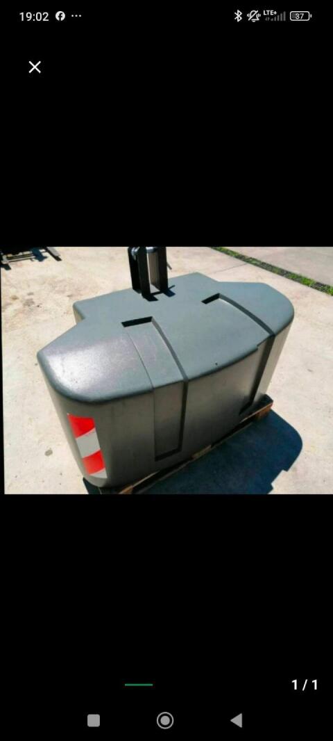 Betongewicht 1.200 kg Kat. 3