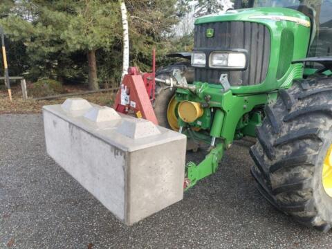Verkaufe Beton-Blockgewicht adaptierbar 500 auf 1.000 kg