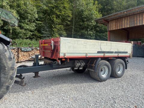 Stetzl Tandemkipper TK14 mit Schotterklappe, Kipper