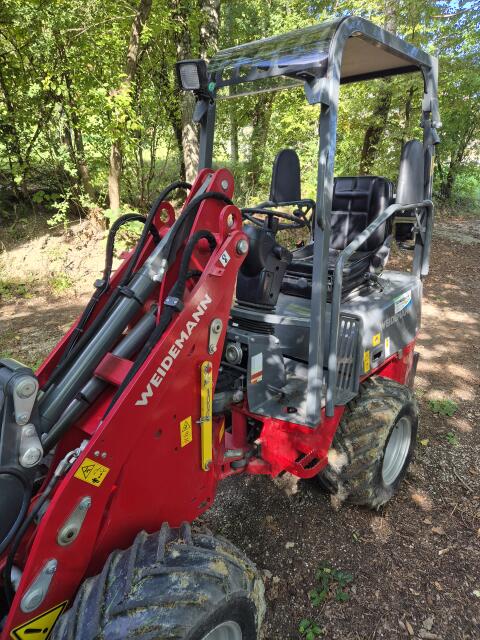 Weidemann 1140 light Hoftrac – nur 140 Bstd. (Weidemann 1140 light)