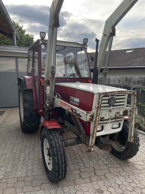 Steyr 545, Kabine, Frontlader