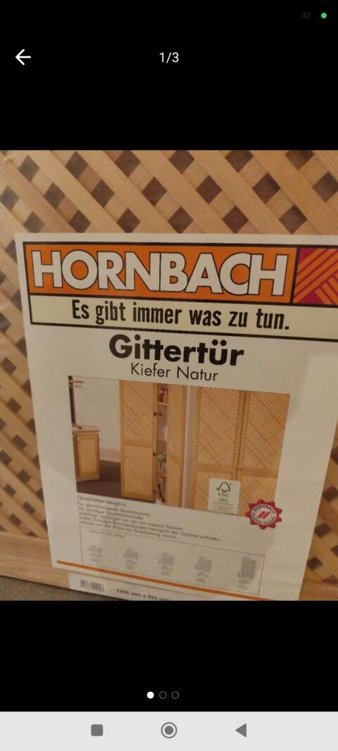 Gittertür