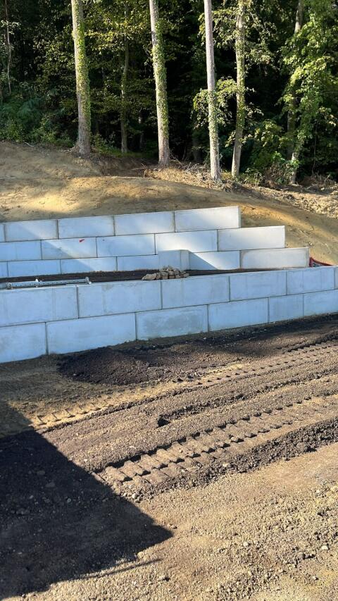 Betonblöcke, Betonsteine, Betonbausteine