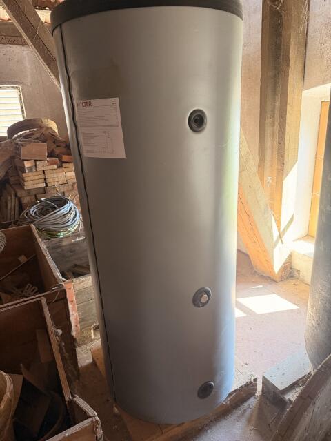 Pufferspeicher Holter 500 l, 7,5 kW Heizstab