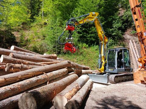 Nisula 425 C Harvesteraggregat