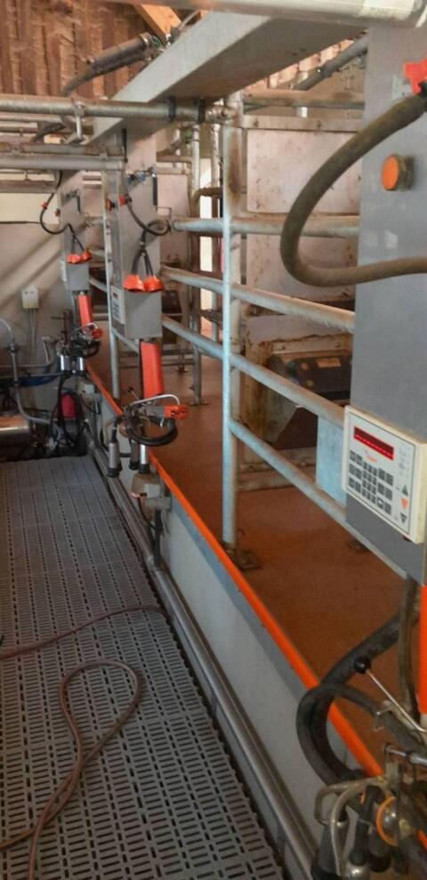 Doppel-3 Autotandem-Melkstand System Happel