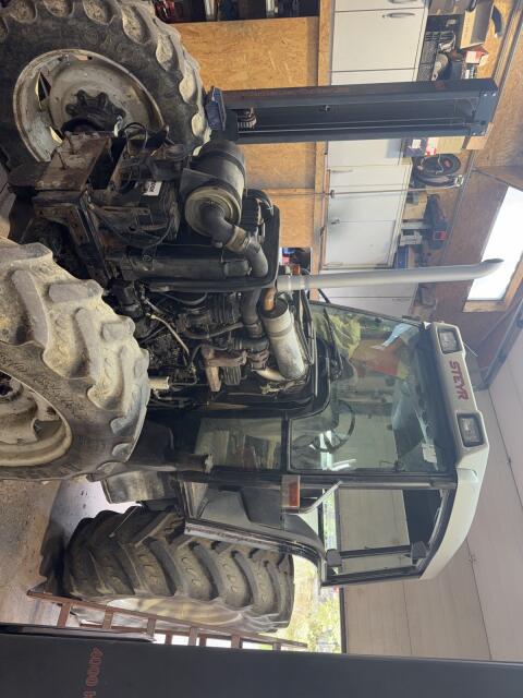 Steyr 9094 M-Trac in Arbeit!