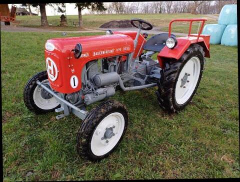 Oldtimer-Traktor Lindner Junior