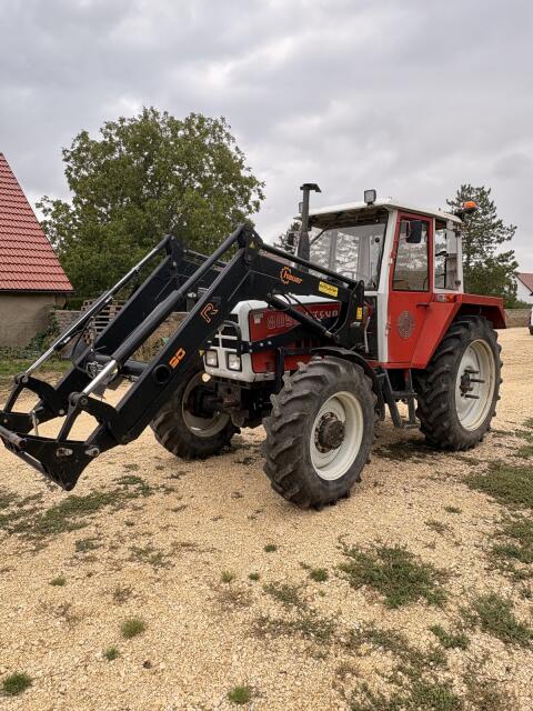 Steyr 8090 SK1 mit Hauer Frontlader