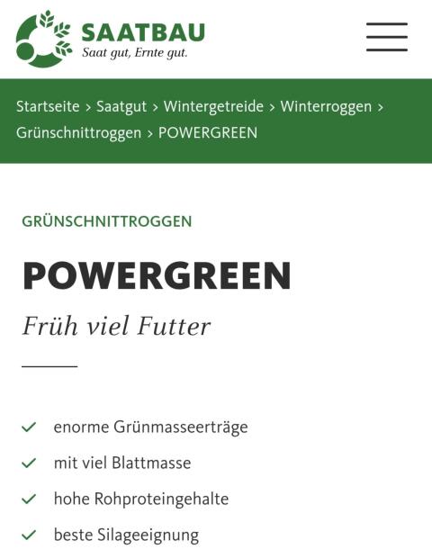 Grünschnittroggen