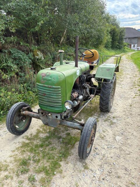 Steyr T80 mit Wendegetriebe und Typenschein