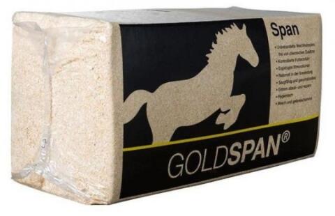 Goldspan Späneballen