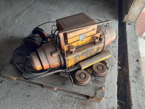 Elektroseilzug, Hallenkran 3,2 t TAKRAF G32L inkl. Laufkatze