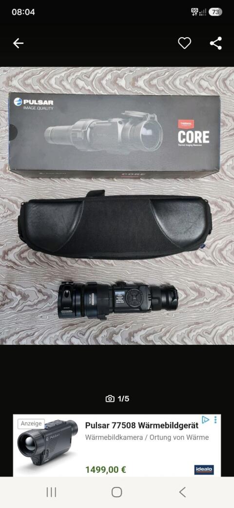 Wärmebild-Vorsatzgerät Pulsar Core