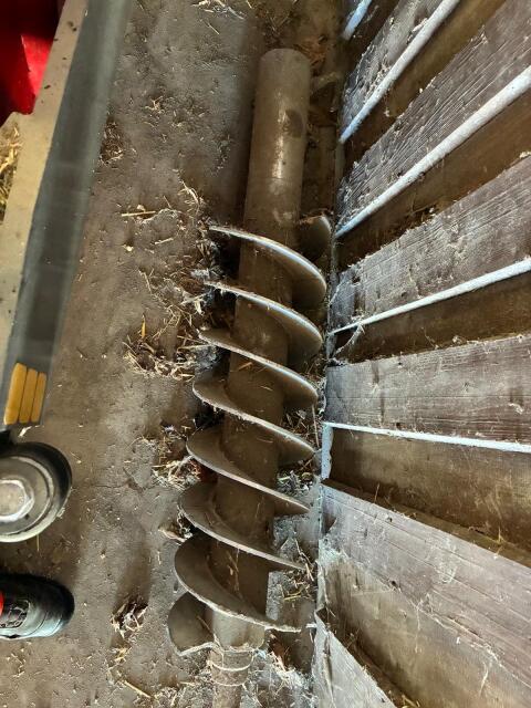 Reserveschnecke für Gülleseparator