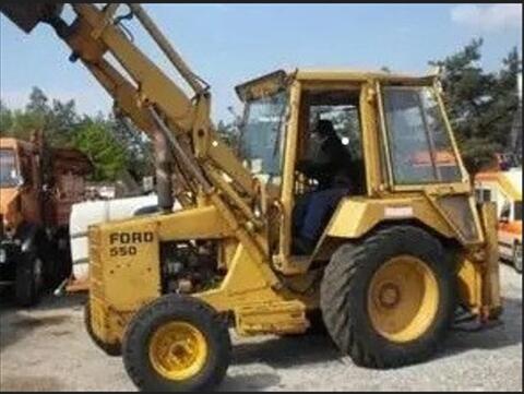 Baggerlader Ford 550