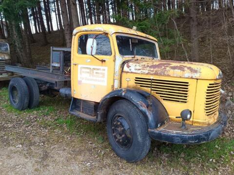 Steyr 380 Lastwagen, Kranauto, Kipper