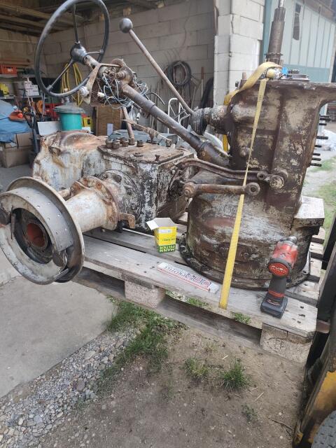 Hinterachse, Getriebe Steyr 15er