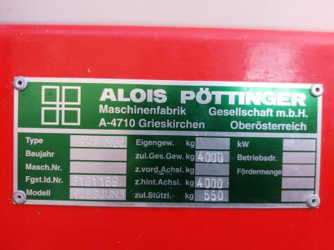 Ladewagen Pöttinger Boss Junior III