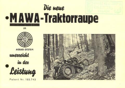 Suche MAWA Raupe für Steyr T80